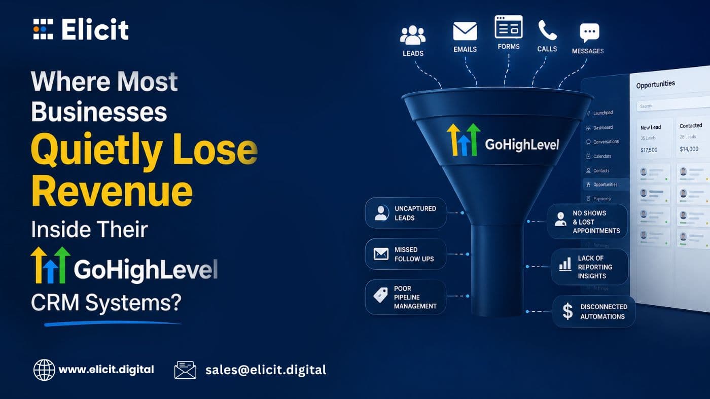 The Hidden Revenue Leaks Inside Most GoHighLevel Accounts and How Experts Fix Them