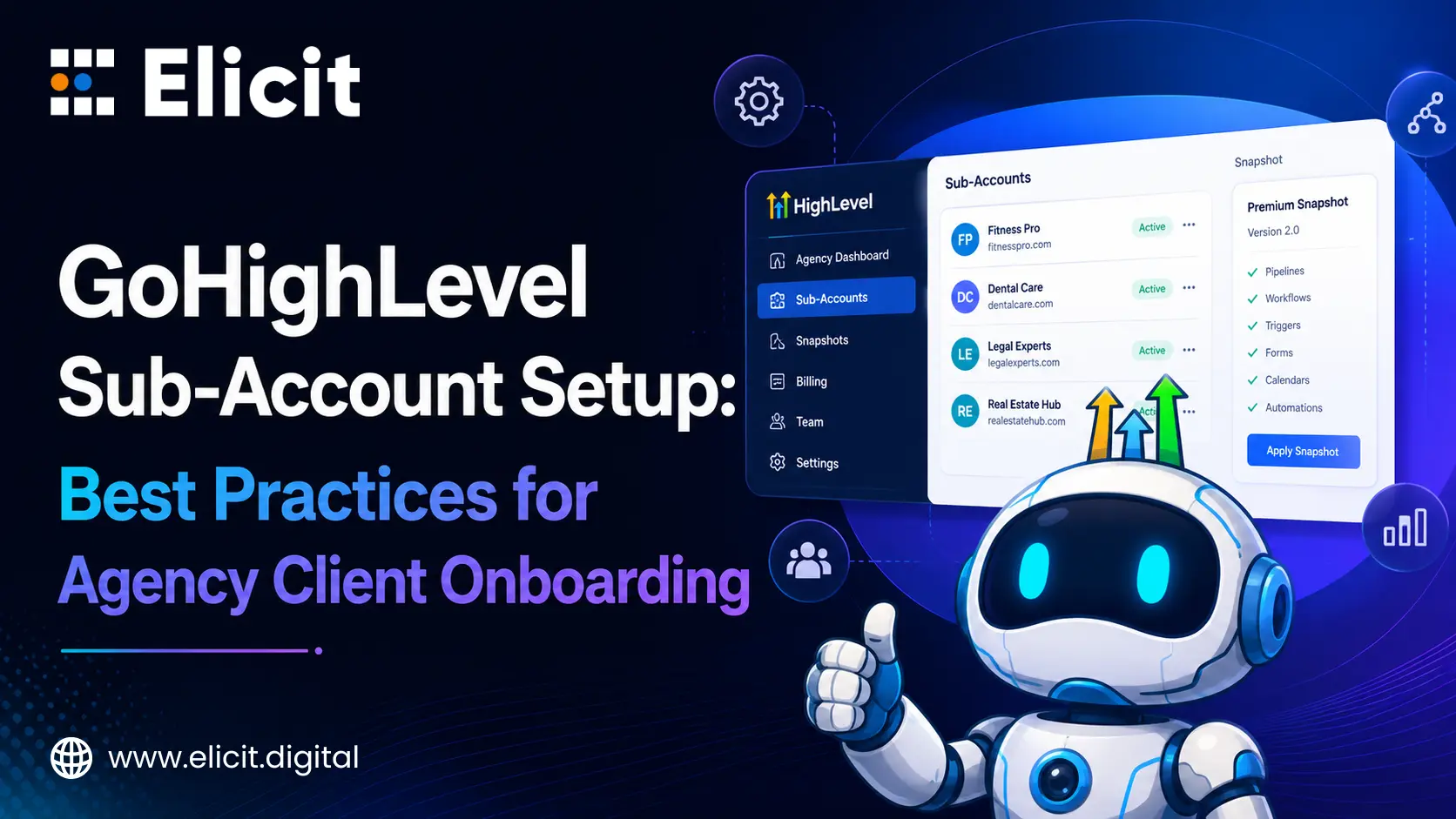 GoHighLevel Sub-Account Setup: Best Practices for Agency Client Onboarding in 2026